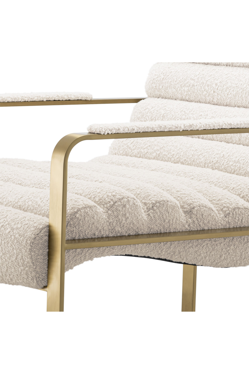 Sillón en Bouclé Crema | Eichholtz Olsen | OROA.es