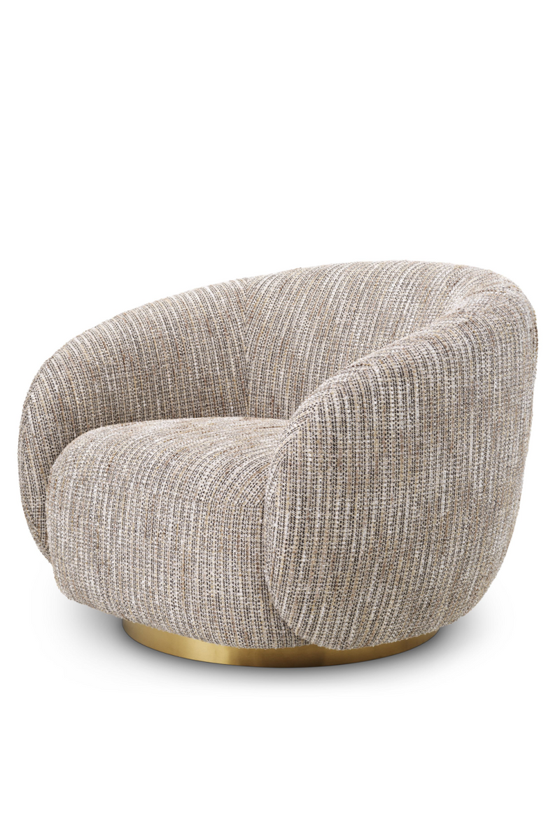 Sillón Giratorio Mademoiselle Beige | Eichholtz Brice | Oroa.es