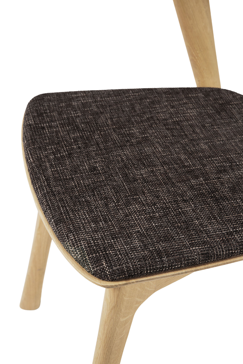 Silla de Comedor con Cojín de PIel | Ethnicraft Bok | Oroa.es