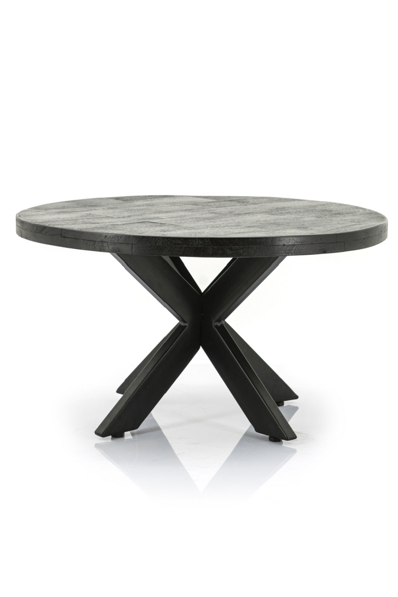 Mesa de Centro en Madera de Mango Negra L | OROA Home Steven | Oroa.es