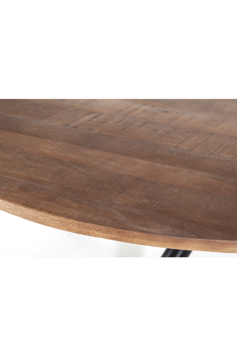 Mesa de Comedor Redonda de Madera (S) | OROA Home Mango | Oroa.es