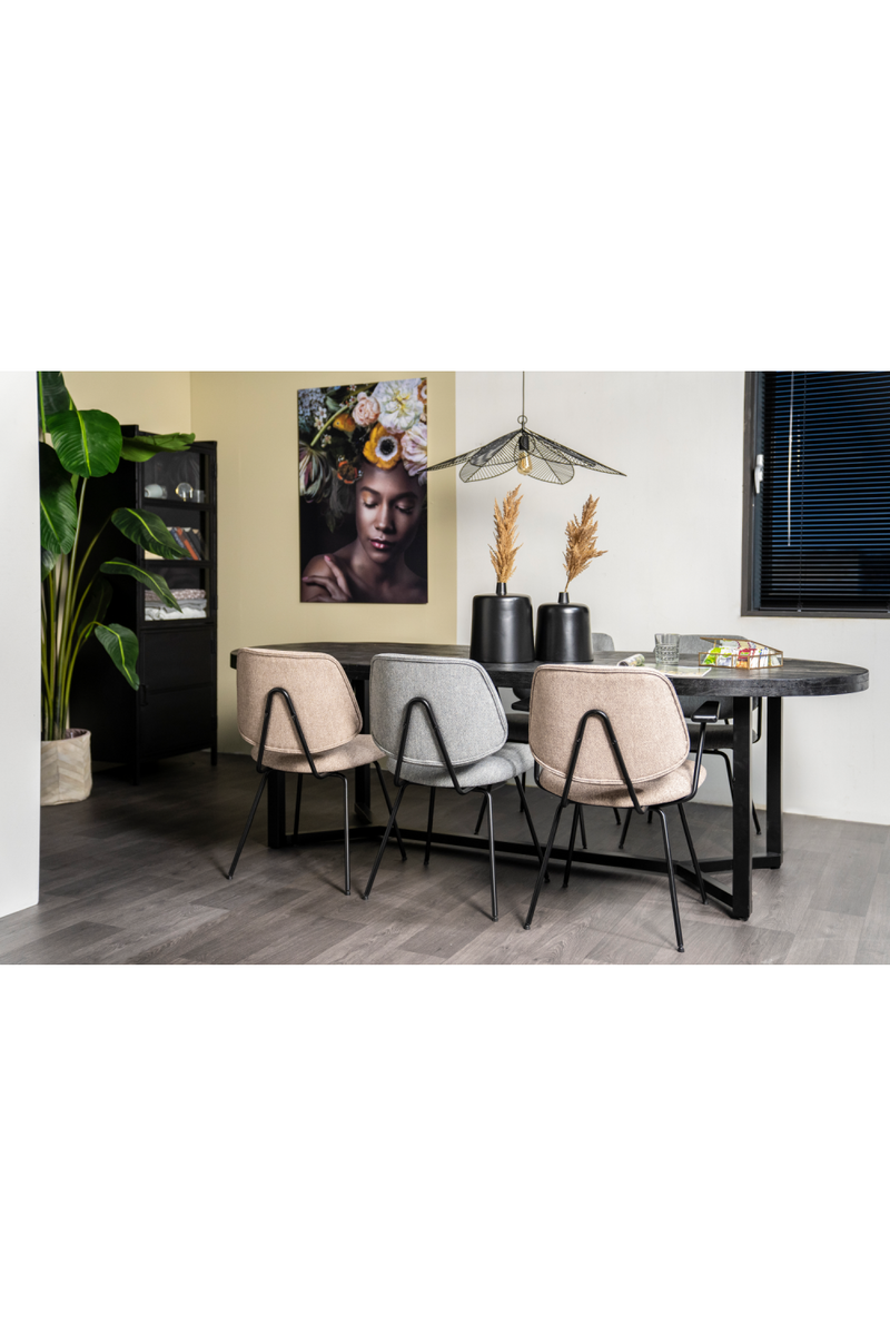 Silla de Comedor Rosa | OROA Home Lynn | Oroa.es