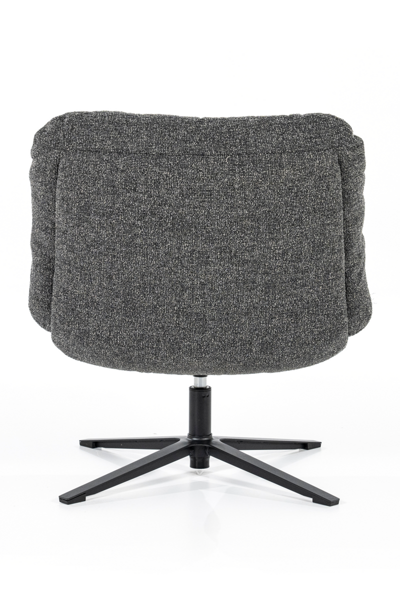 Silla Giratoria Tapizada Gris | OROA Home Danica | Oroa.es