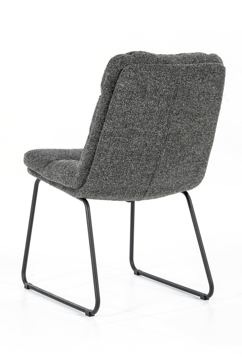 Silla de Comedor Tapizada Gris | OROA Home Danica | Oroa.es