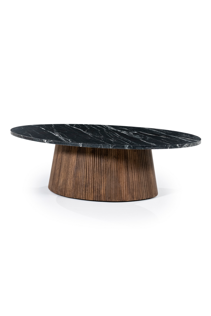 Mesa de Centro de Mármol Negro | OROA Home Maxim | Oroa.es