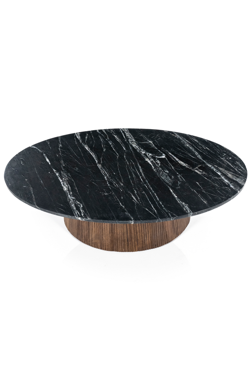 Mesa de Centro de Mármol Negro | OROA Home Maxim | Oroa.es