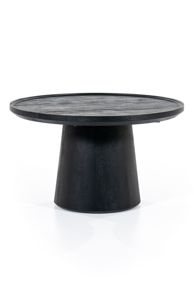  Mesa de Centro en Madera de Mango Negra | OROA Home Ron | Oroa.es