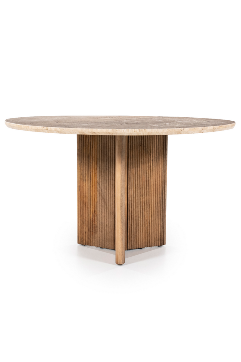 Mesa de Comedor Redonda de Madera | OROA Home Sara | Oroa.es