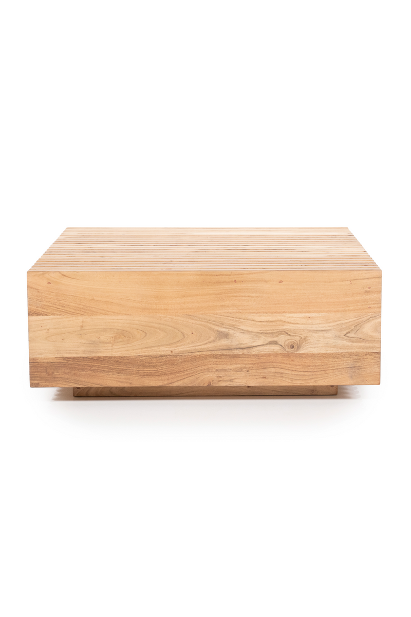 Mesa de Centro Cuadrada de Madera | OROA Home Tom | Oroa.es