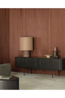 Mueble de TV de Teca Negro | Ethnicraft Roller Max | Oroa.es