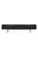 Mueble de TV de Teca Negro | Ethnicraft Roller Max | Oroa.es