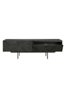Mueble de TV de Teca Negro | Ethnicraft Graphic | Oroa.es
