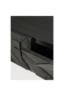 Mueble de TV de Teca Negro | Ethnicraft Graphic | Oroa.es