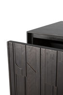 Mueble de TV de Teca Negra | Ethnicraft Mosaic | Oroa.es