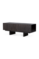 Mueble de TV de Teca Negra | Ethnicraft Mosaic | Oroa.es