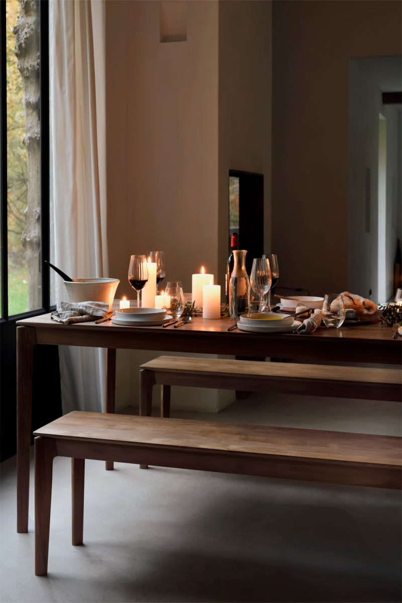 Banco de Teca Natural | Ethnicraft Bok | Oroa.es