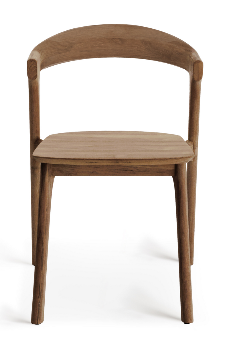 Silla de Comedor de Teca Natural | Ethnicraft Bok | Oroa.es