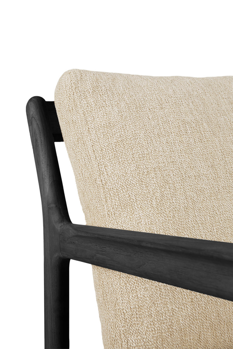 Sillón de Exterior de Teca Negra con Cojín  | Ethnicraft Jack | Oroa.es