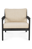 Sillón de Exterior de Teca Negra con Cojín  | Ethnicraft Jack | Oroa.es