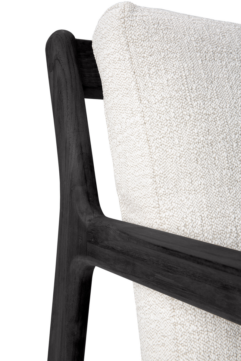 Sillón de Exterior de Teca Negra con Cojín  | Ethnicraft Jack | Oroa.es