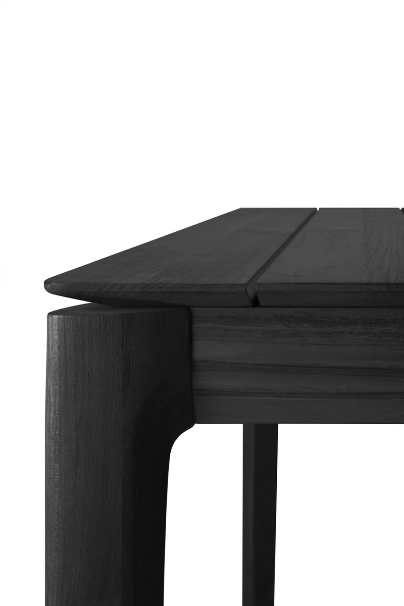 Mesa de Comedor de Exterior de Teca Negra | Ethnicraft Bok | Oroa.es