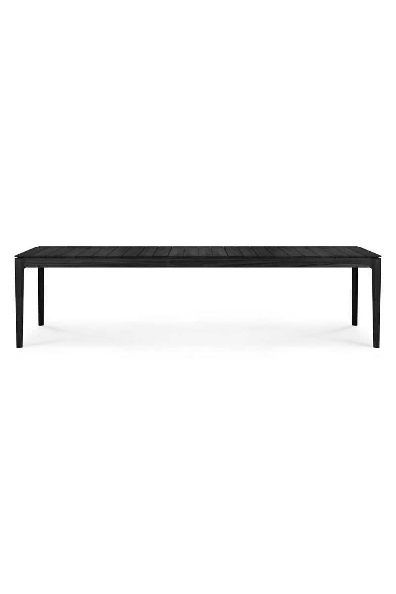 Mesa de Comedor de Exterior de Teca Negra | Ethnicraft Bok | Oroa.es