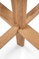 Mesa de Comedor Exterior de Teca Sólida | Ethnicraft Circle | Oroa.es