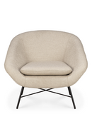 Sillón Estilo Vintage Tapizado | Ethnicraft Barrow | Oroa.es