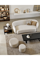 Puff Redondo de Tela | Ethnicraft Barrow | Oroa.es