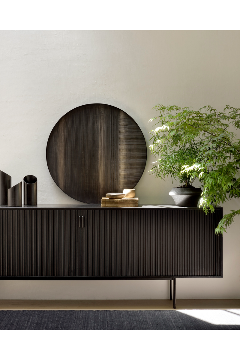 Arte Mural Redondo | Ethnicraft Layered | Oroa.es