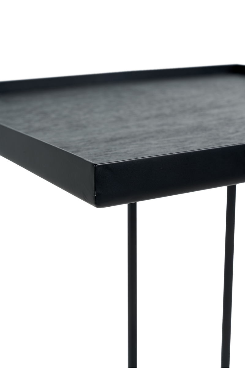 Mesa Auxiliar de Madera y Metal | Ethnicraft Square | Oroa.es