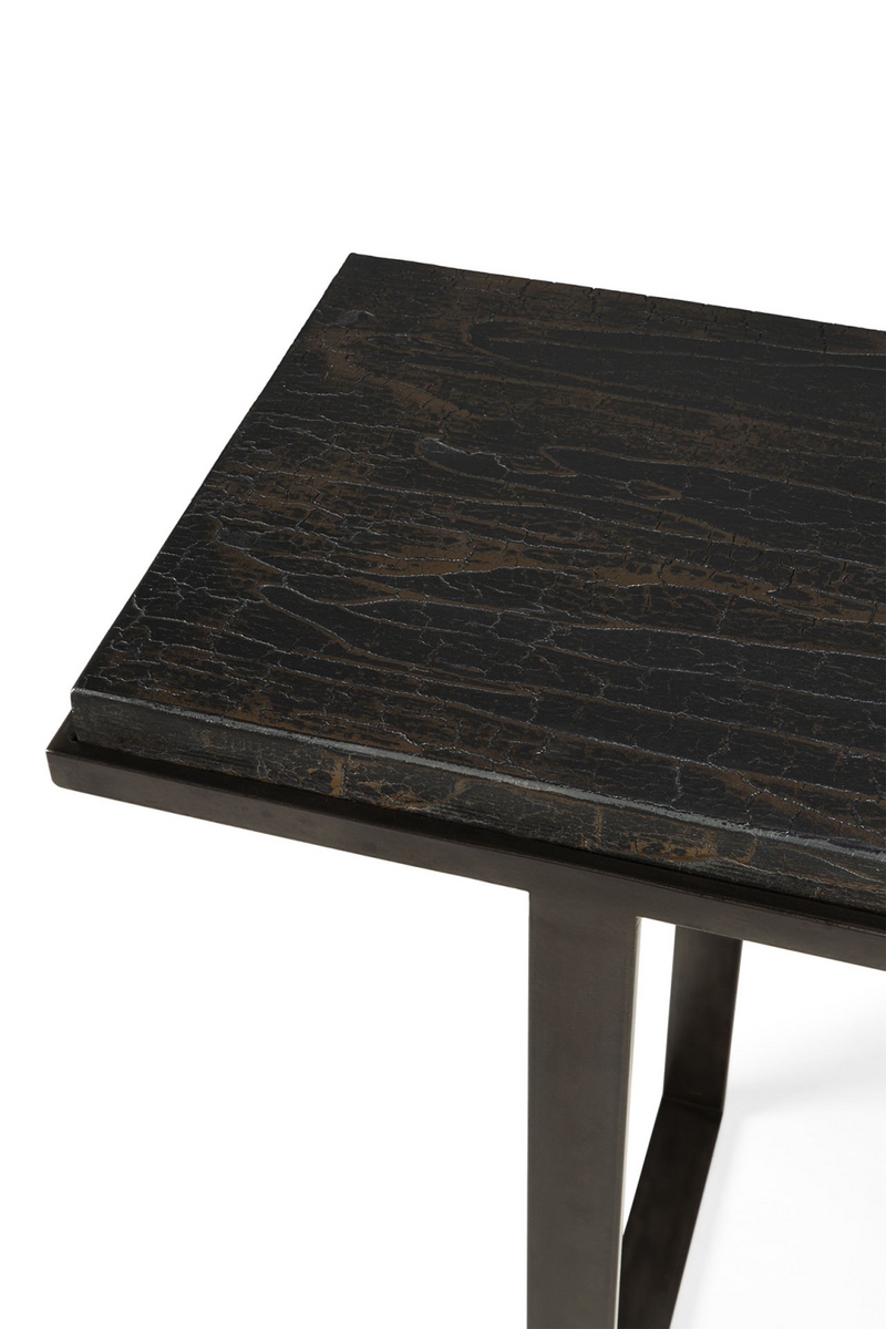 Rectangular Umber Mesa consola | Ethnicraft Stability | Oroa.es