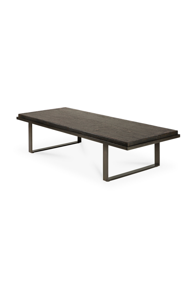 Mesa de Centro Rectangular Marrón | Ethnicraft Stability | Oroa.es