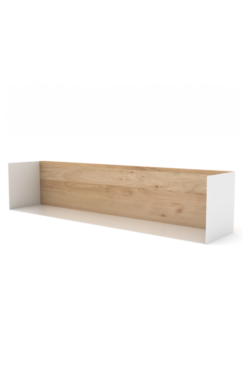 Estantería de Pared Minimalista de Roble | Ethnicraft U | Oroa.es