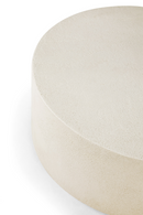 Mesa de Centro Redonda en Blanco Roto | Ethnicraft Elements | Oroa.es