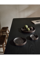 Juego de Cuencos Caoba Marrón (3) | Ethnicraft Tampa | Oroa.es