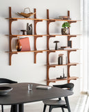 Estantería de Pared de Caoba | Ethnicraft PI | Oroa.es