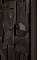 Arte Mural Rectangular de Madera | Ethnicraft Bricks | Oroa.es