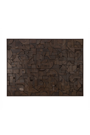 Arte Mural Rectangular de Madera | Ethnicraft Bricks | Oroa.es
