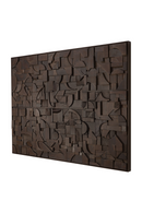 Arte Mural Rectangular de Madera | Ethnicraft Bricks | Oroa.es