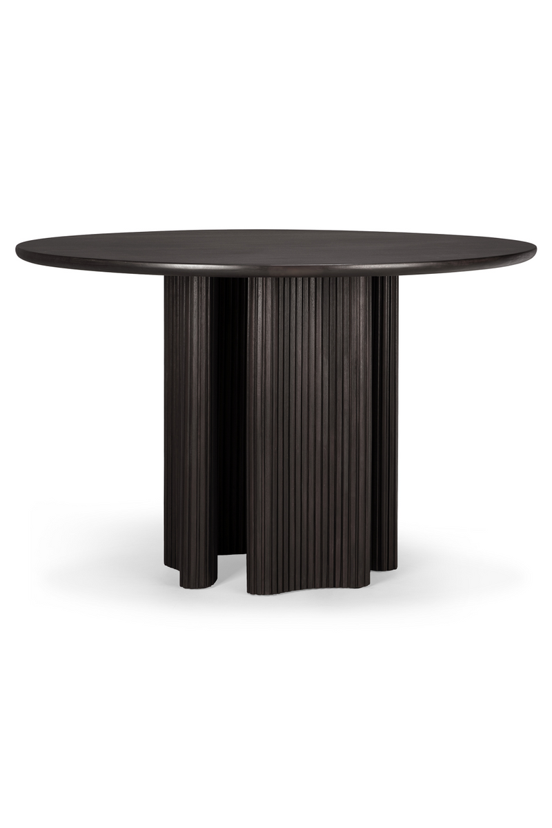 Mesa de Comedor de Caoba Marrón | Ethnicraft Roller Max | Oroa.es