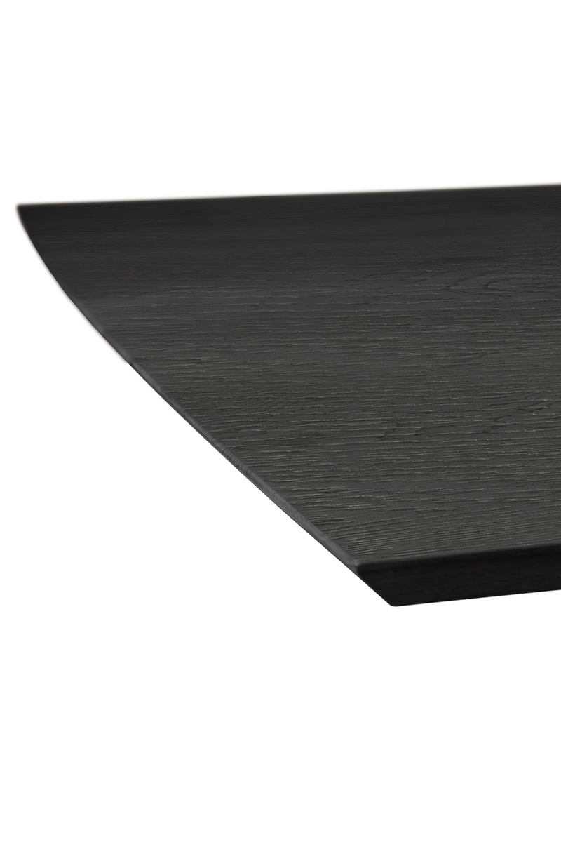 Mesa de Comedor Rectangular de Roble Negro | Ethnicraft Mikado | Oroa.es