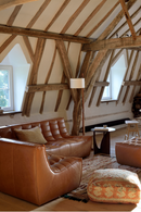 Mesa Auxiliar Geométrica Barnizada | Ethnicraft Geometric | Oroa.es