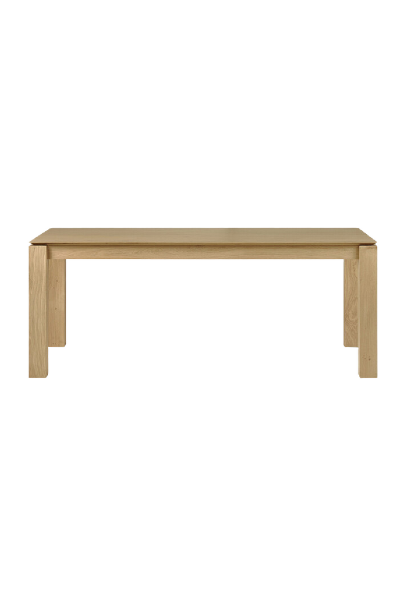 Mesa de Comedor de Roble Macizo | Ethnicraft Slice | Oroa.es