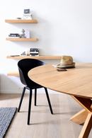 Estantería de Pared de Roble Aceitado | Ethnicraft Wall | Oroa.es