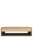 Mesa de Centro de Roble con Cajón | Ethnicraft Nordic | Oroa.es