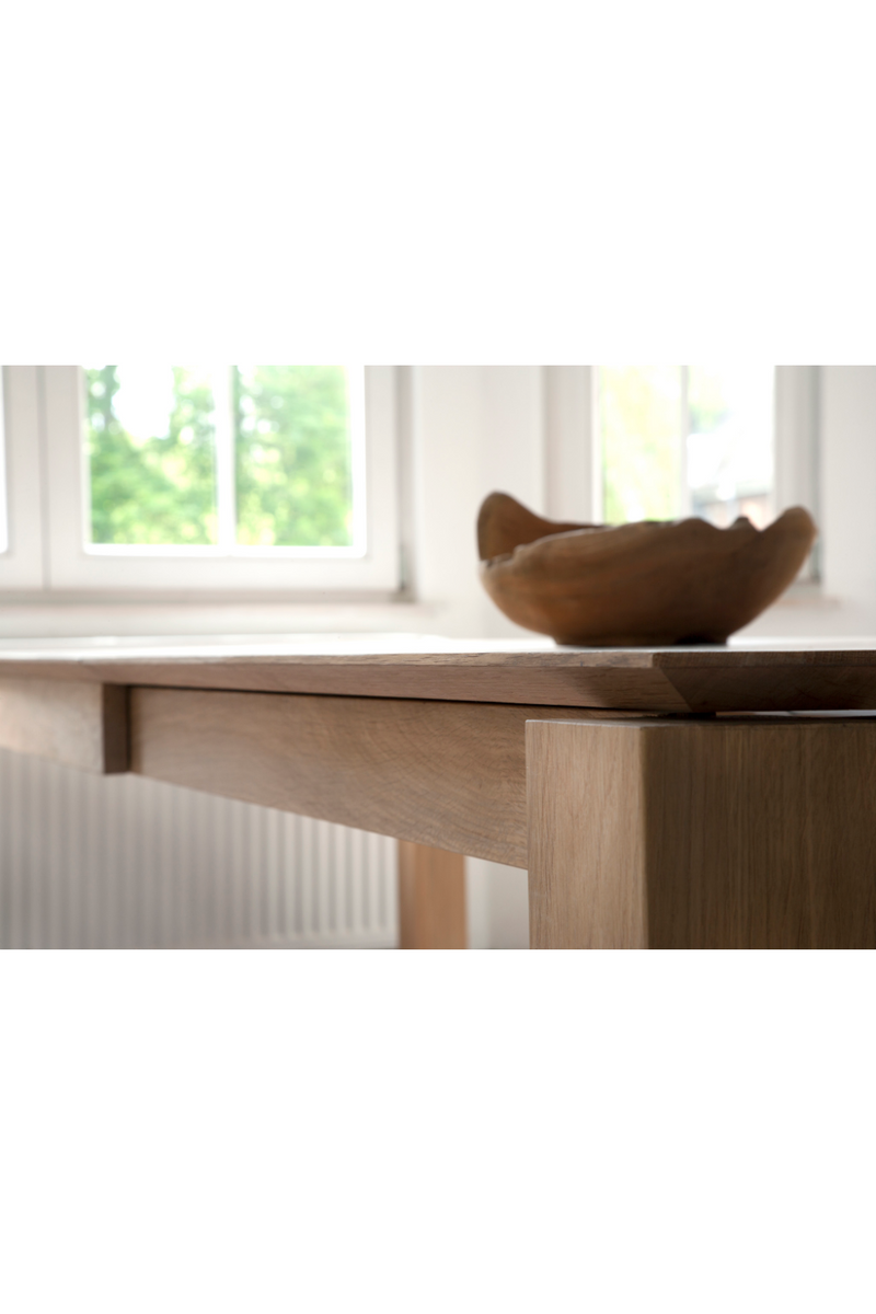 Mesa de Comedor Extensible de Roble | Ethnicraft Slice | Oroa.es