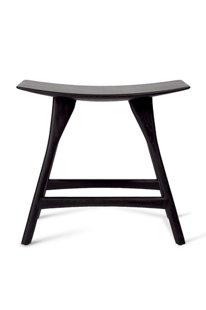 Taburete de Comedor de Roble Negro | Ethnicraft Osso | Oroa.es